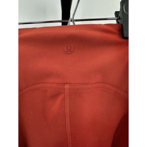Lululemon InStill High Rise Tight 25” Cayenne Size 2 NWT Yoga Leggings Red - Picture 7 of 12